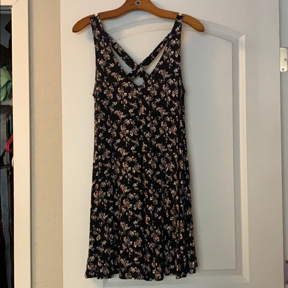 Floral shift dress